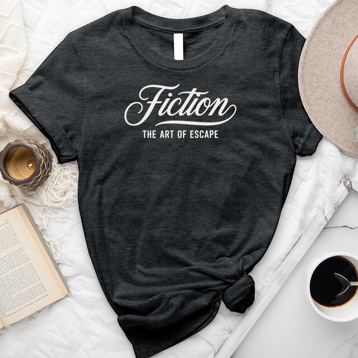 fiction the art of escape unisex tee