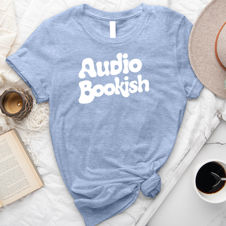 audio bookish unisex tee