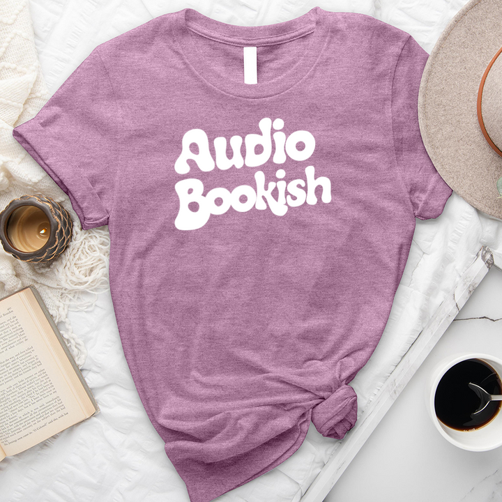 audio bookish unisex tee