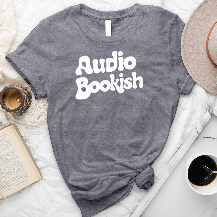 audio bookish unisex tee