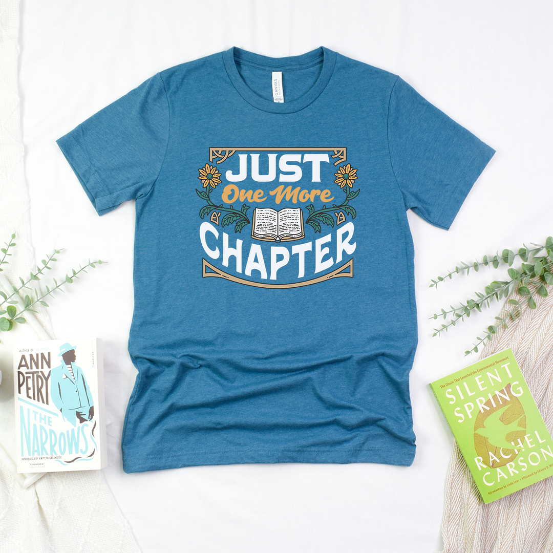 always one more chapter unisex tee