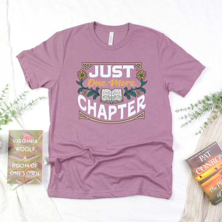 always one more chapter unisex tee