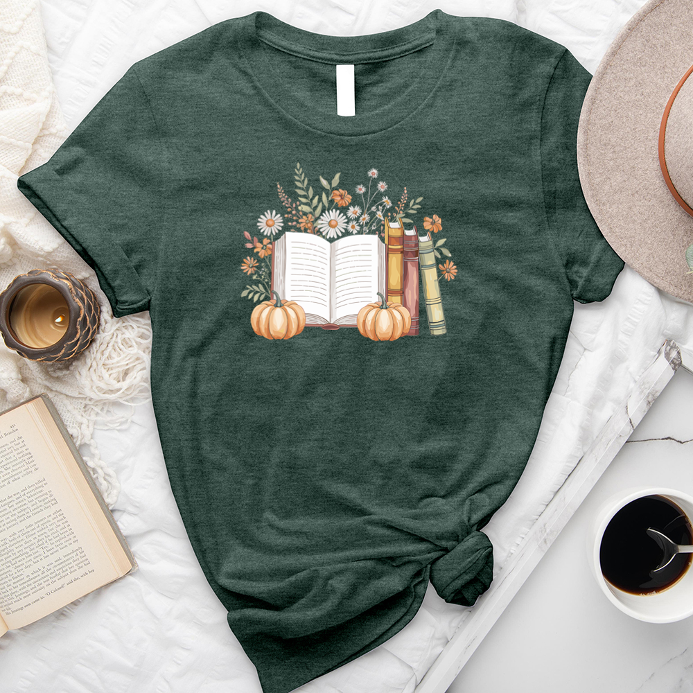 autumn pages unisex tee