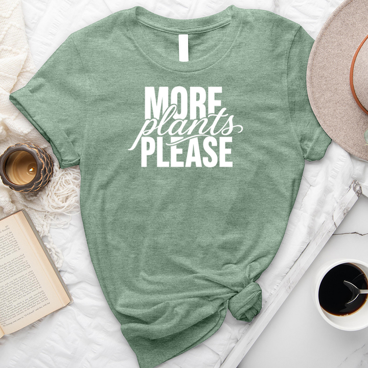 more plants please unisex tee