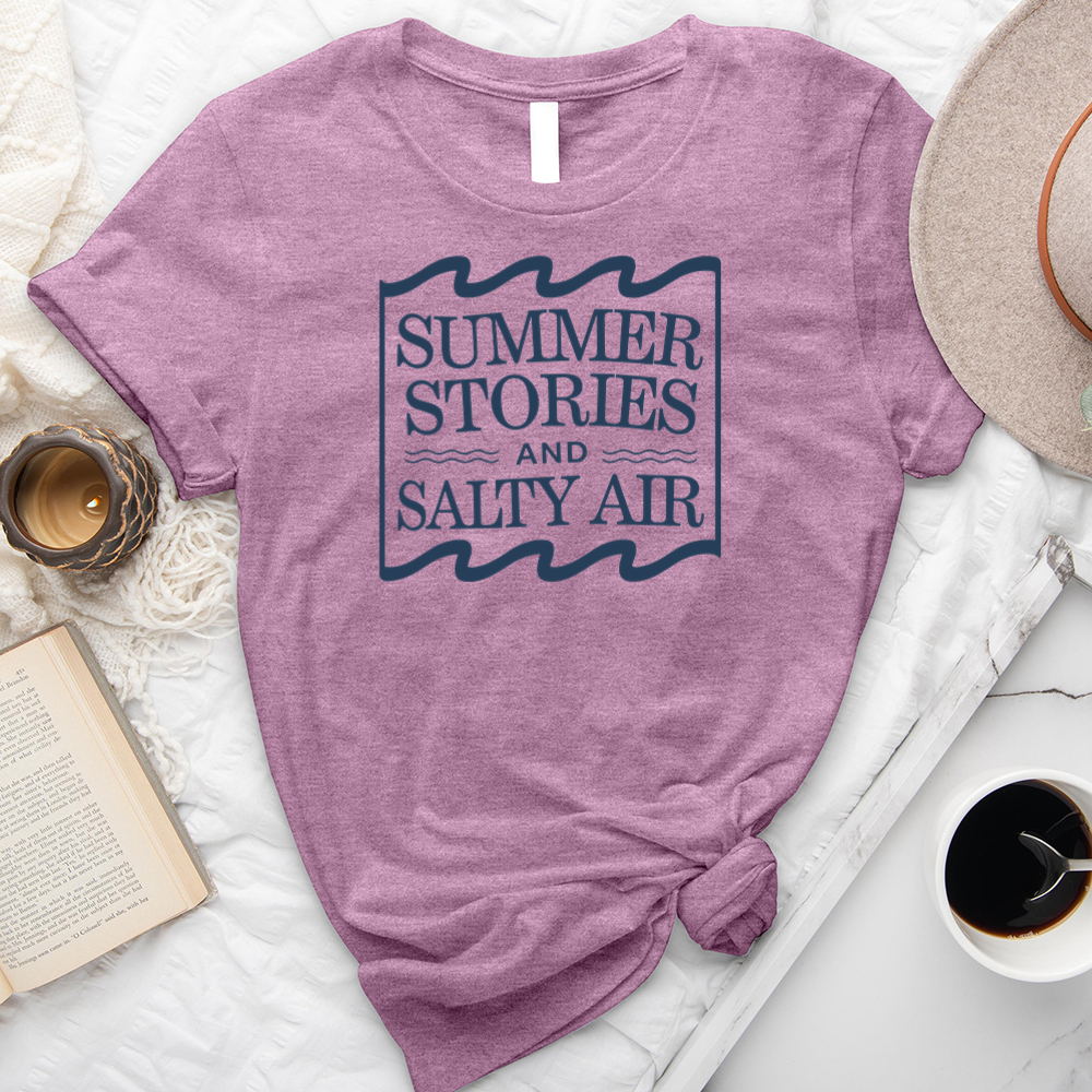 summer stories and salty air unisex tee