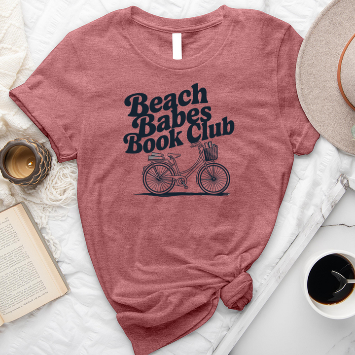 beach babes book club unisex tee