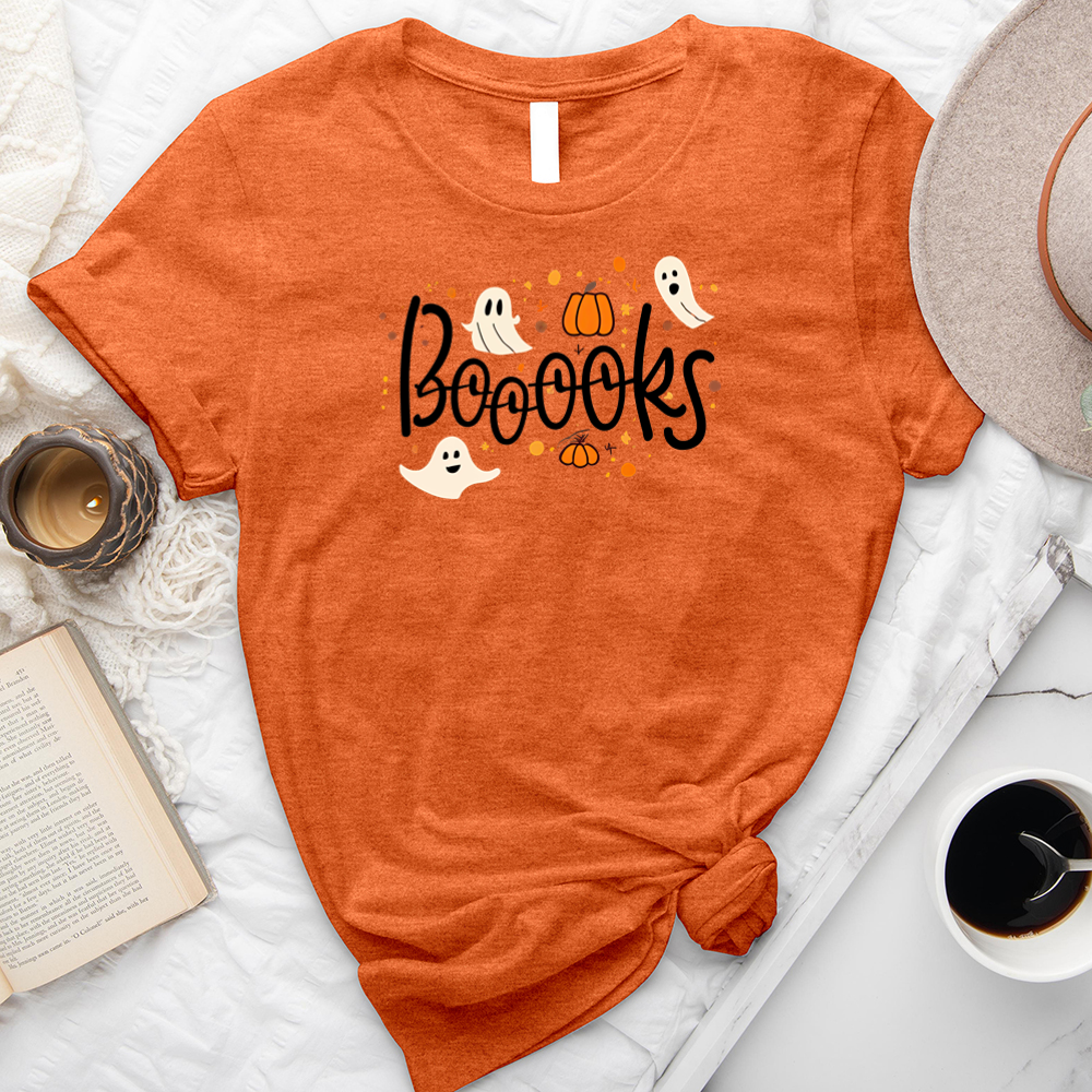 boooks small ghosts unisex tee