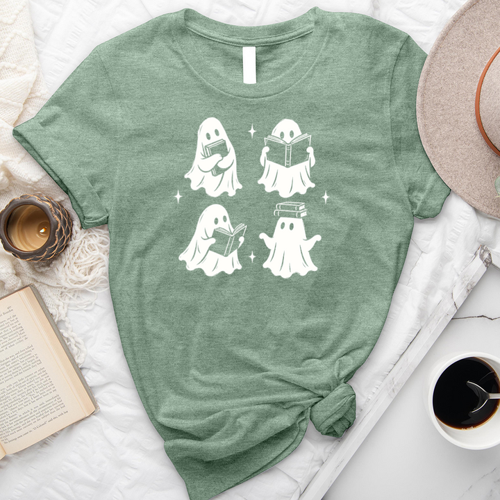 four ghosts of reading unisex tee