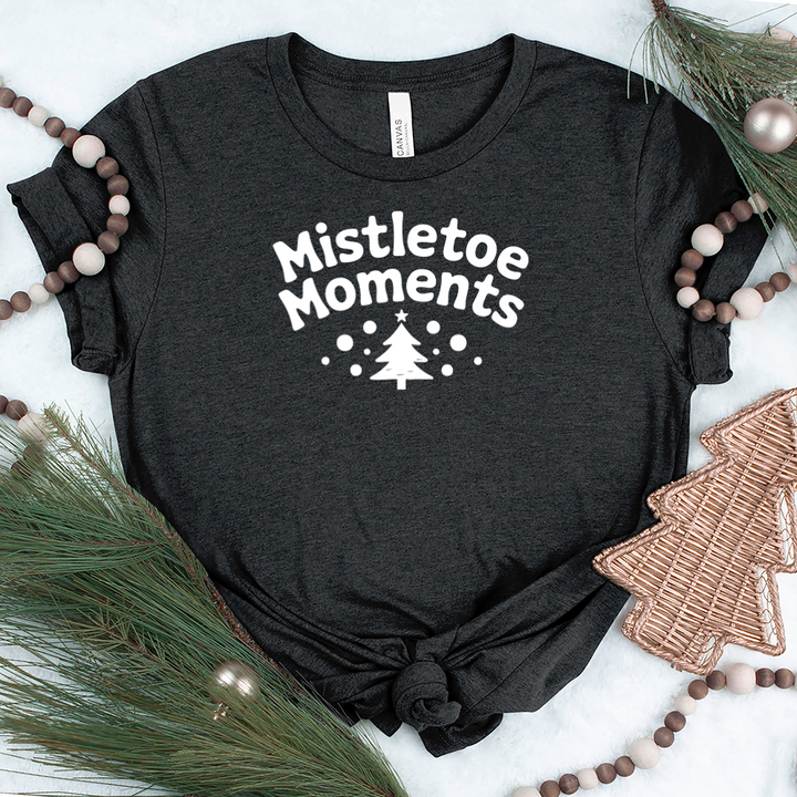 mistletoe moments unisex tee