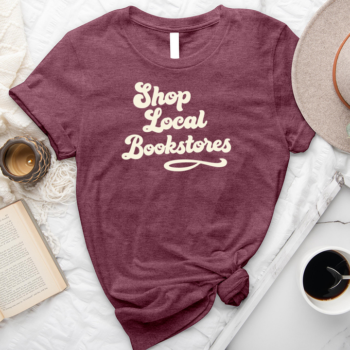 shop local bookstores unisex tee