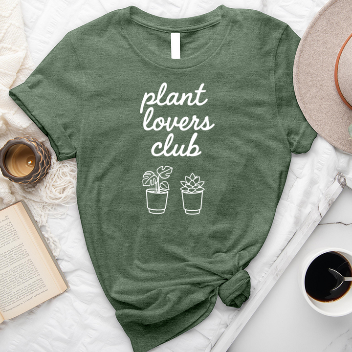 plant lovers club unisex tee