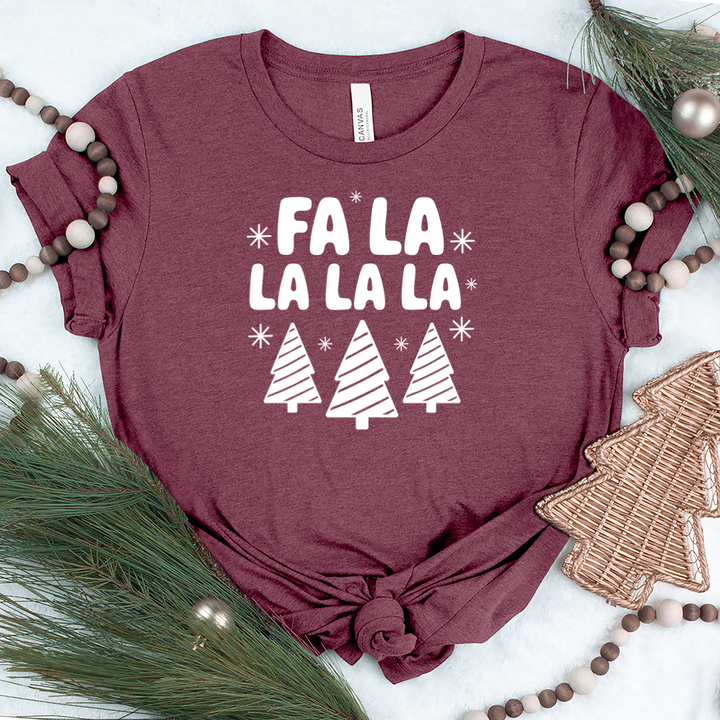 fa la la unisex tee