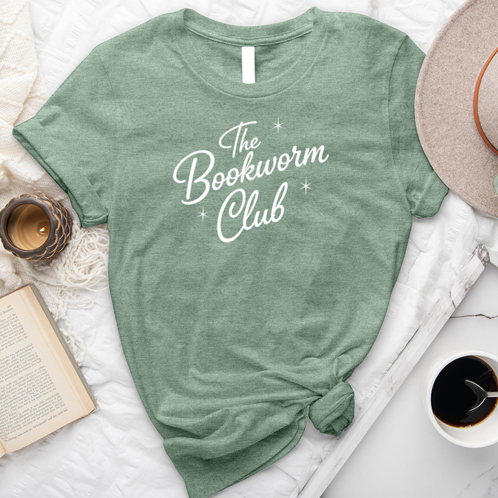 the bookworm club unisex tee