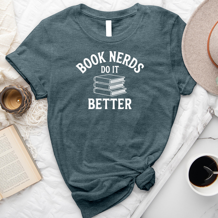 book nerds do it better unisex tee