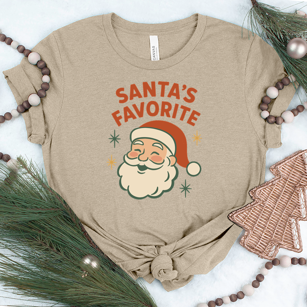 santa's favorite unisex tee
