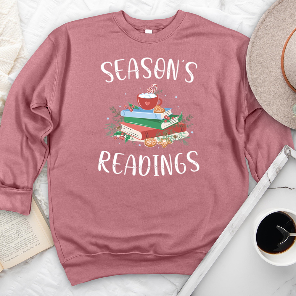 season's readings premium crewneck sweatshirt
