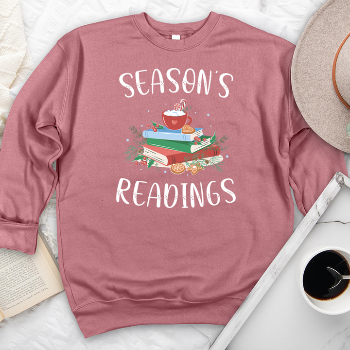 season's readings premium crewneck sweatshirt