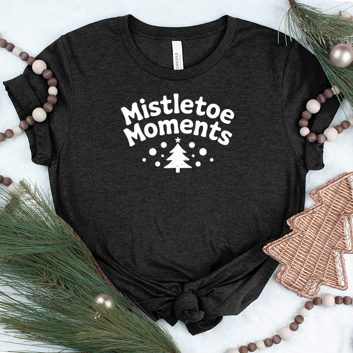 mistletoe moments unisex tee