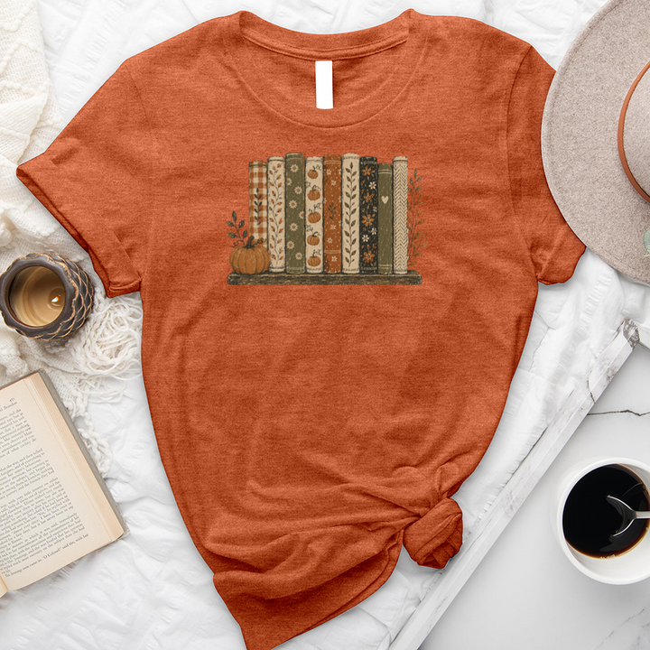autumn shelf unisex tee