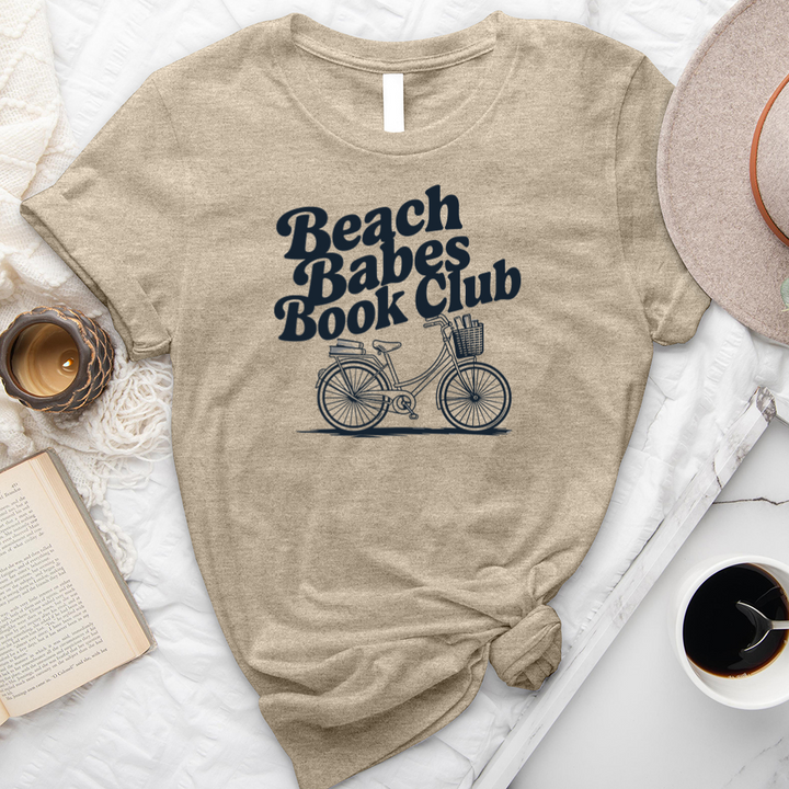 beach babes book club unisex tee