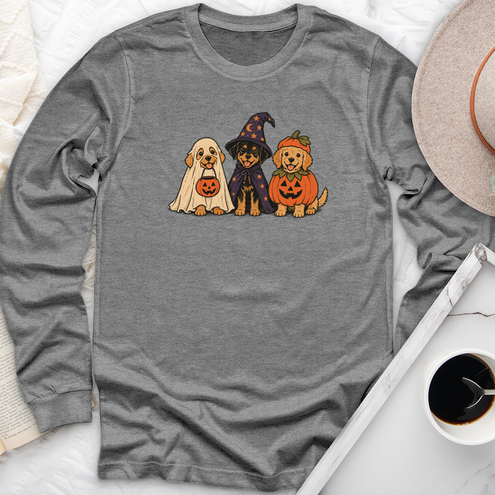 costume puppies long sleeve unisex tee