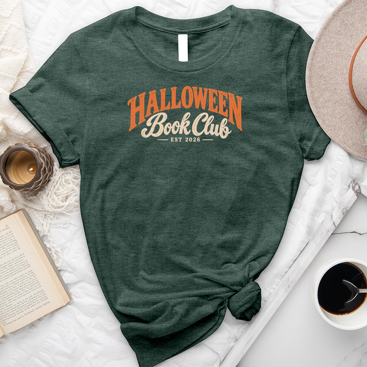halloween book club unisex tee