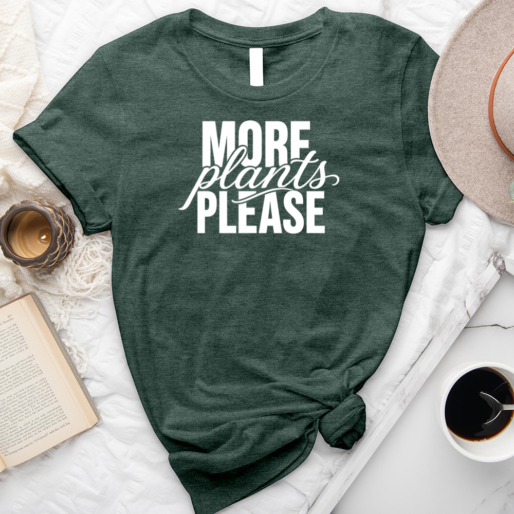 more plants please unisex tee