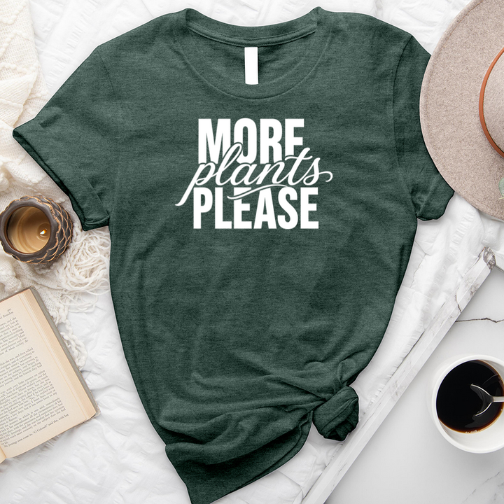 more plants please unisex tee