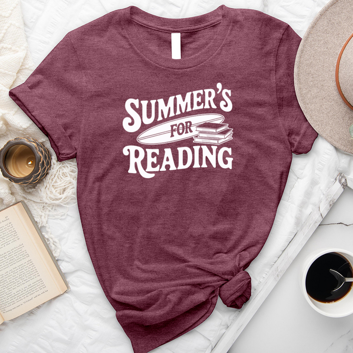 summer's for reading unisex tee