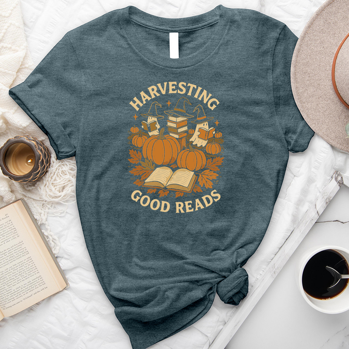 harvesting good reads unisex tee