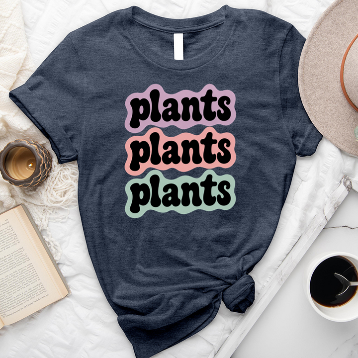 plants plants plants outline unisex tee