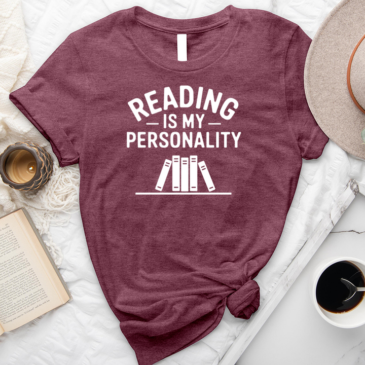 reading personality unisex tee