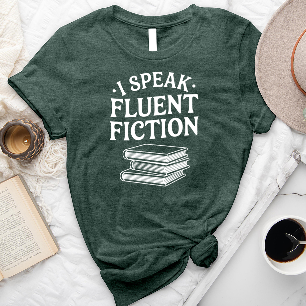 fluent fiction unisex tee