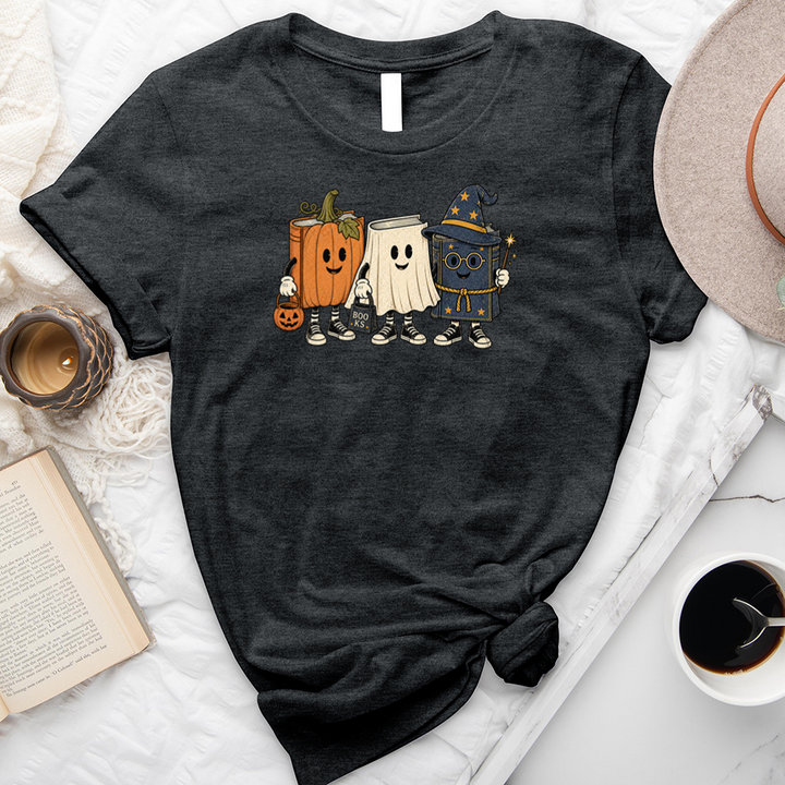 books in costume unisex tee