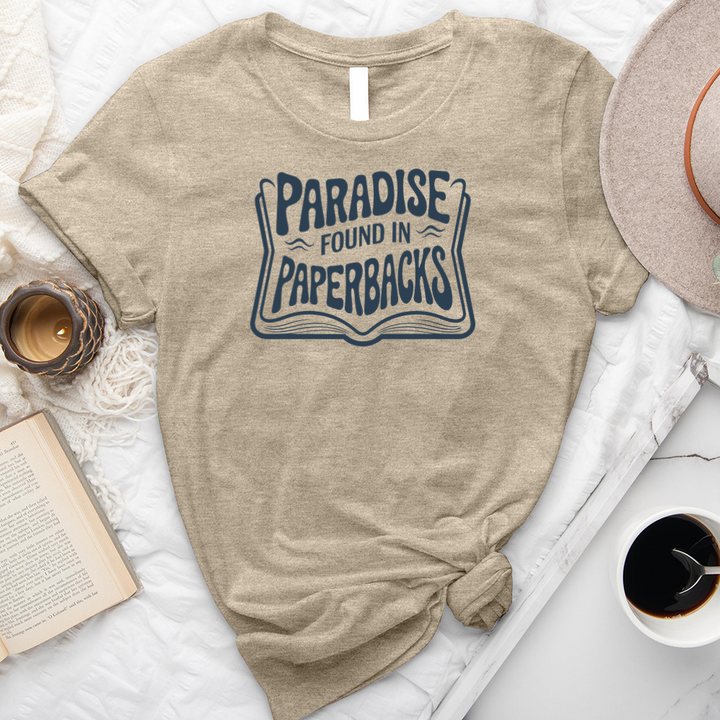 paradise in paperbacks unisex tee