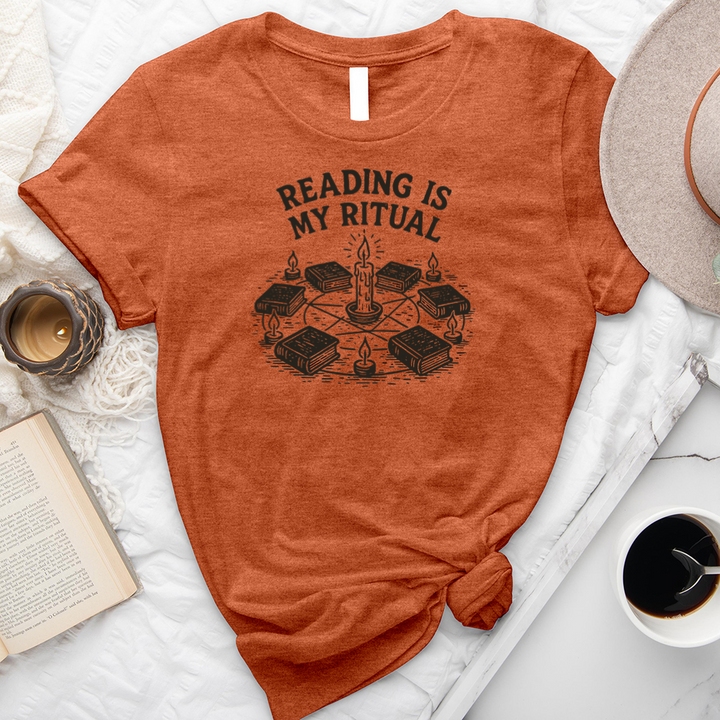 reading is my ritual unisex tee