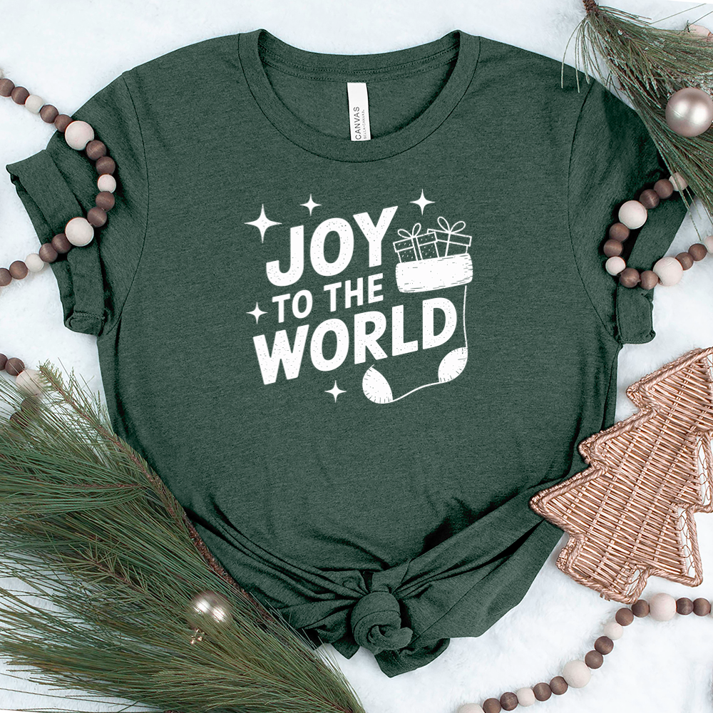 joy to the world unisex tee