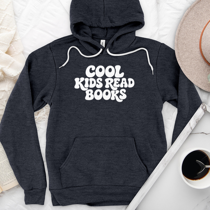 cool kids read books premium hoodie sweatshirt