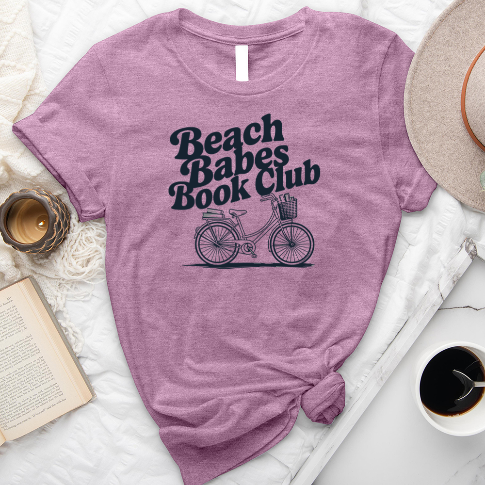 beach babes book club unisex tee