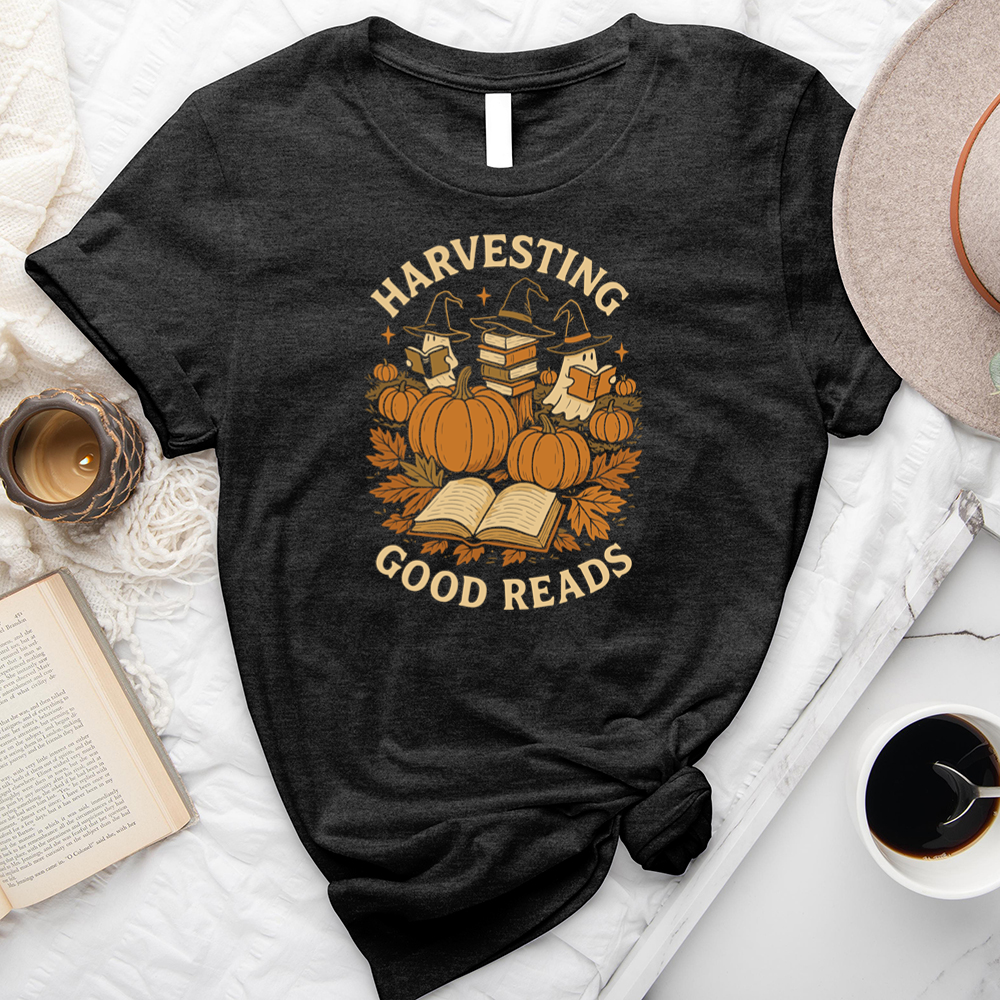 harvesting good reads unisex tee