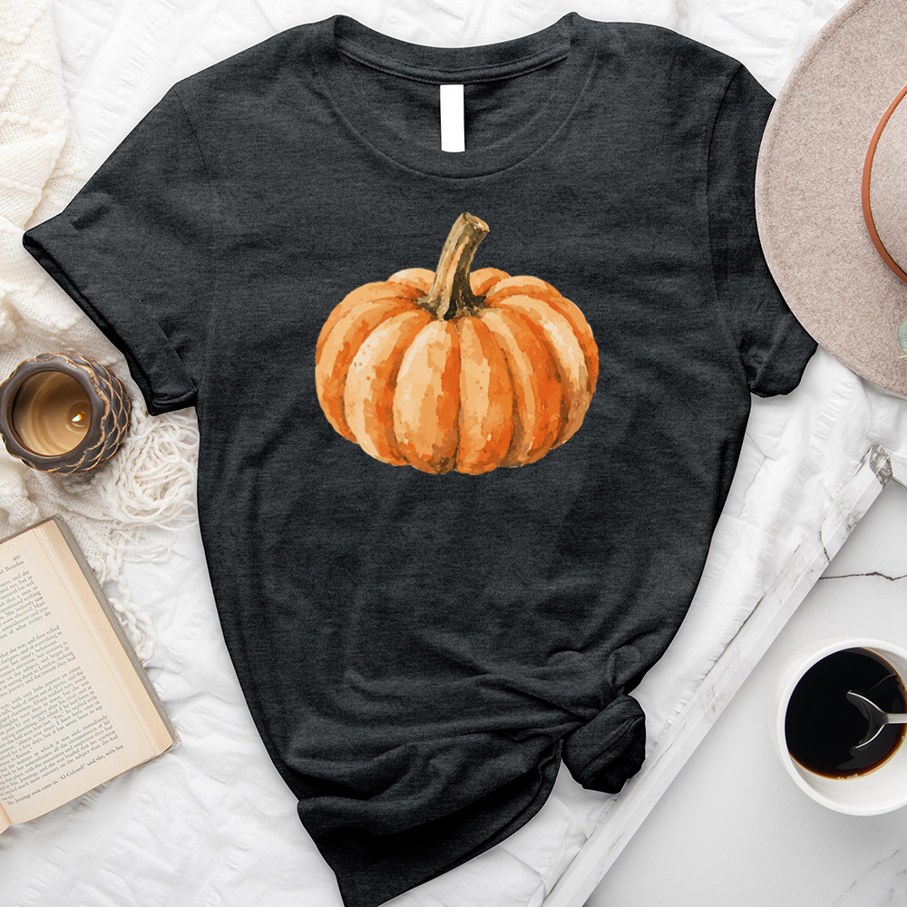 painted pumpkin unisex tee