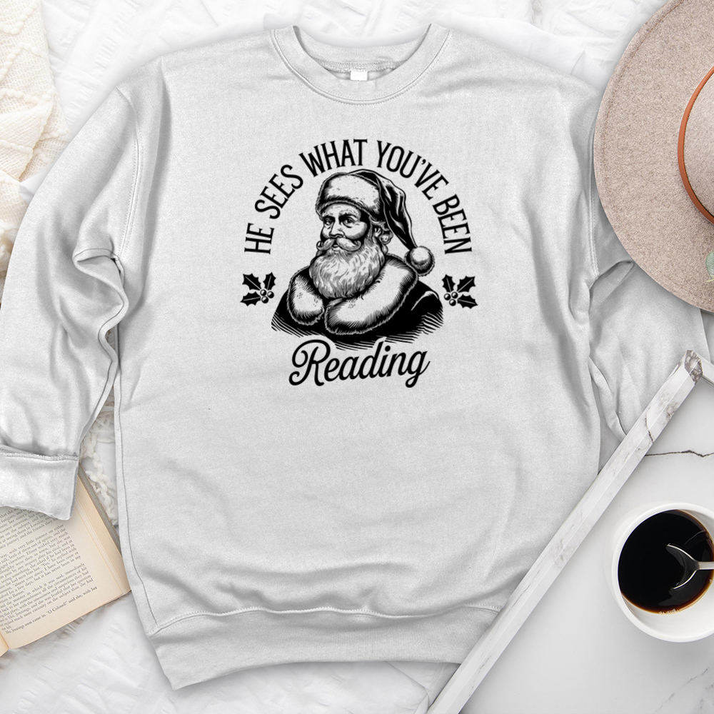 he sees premium crewneck sweatshirt