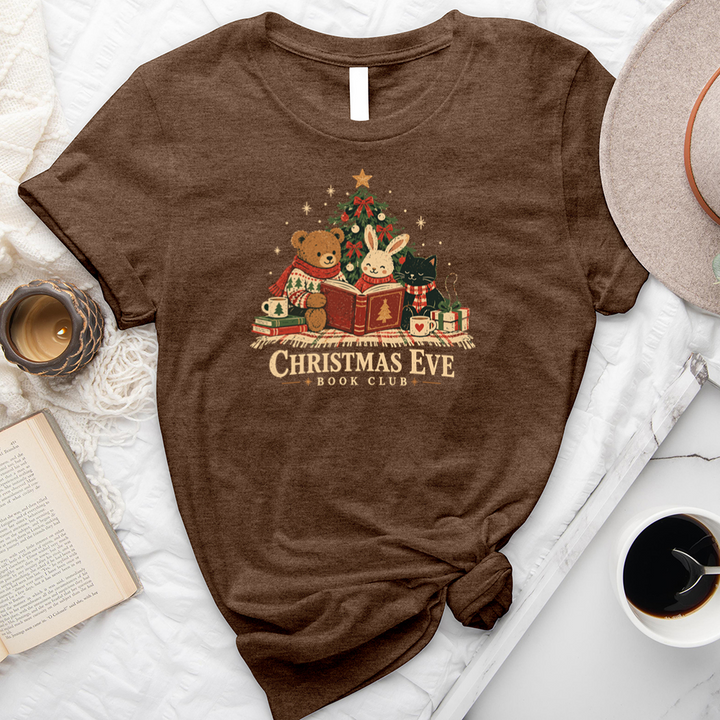 christmas eve book club unisex tee