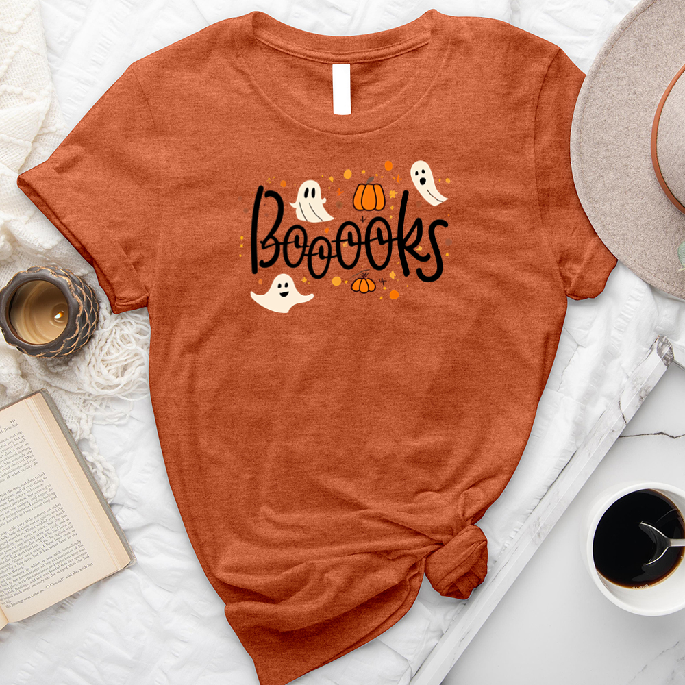 boooks small ghosts unisex tee