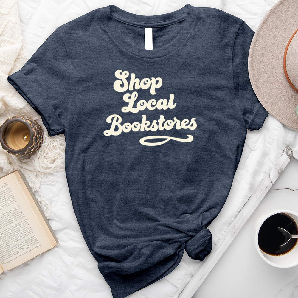 shop local bookstores unisex tee