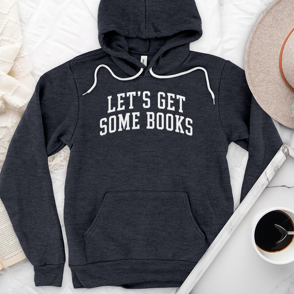 let's get some books premium hoodie sweatshirt