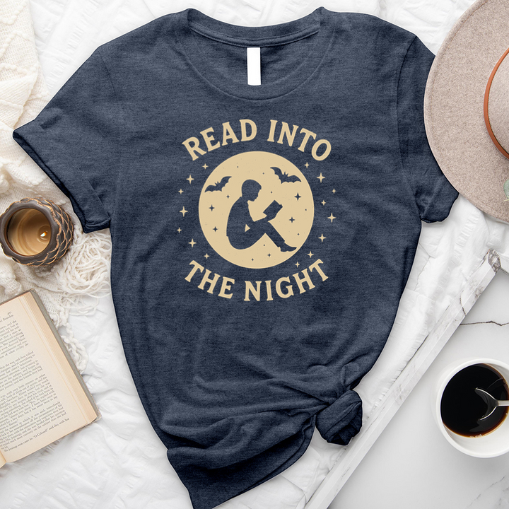 read into the night unisex tee