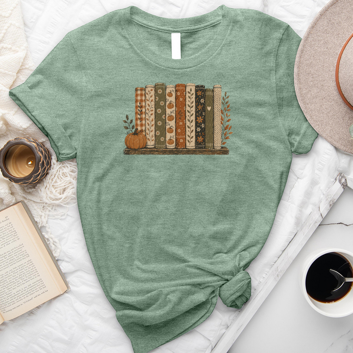 autumn shelf unisex tee