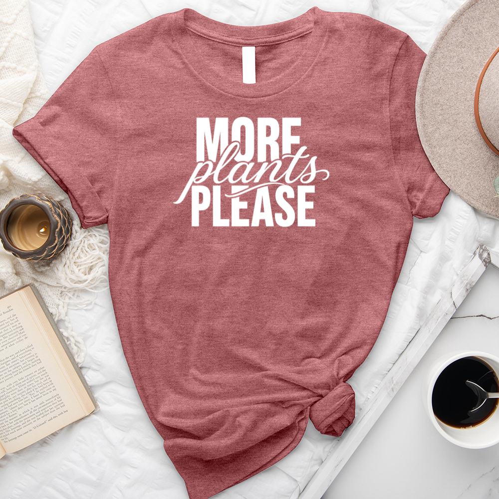 more plants please unisex tee