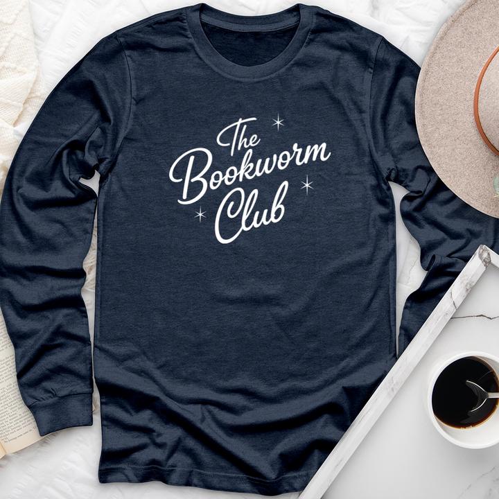 the bookworm club long sleeve unisex tee